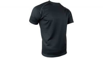 Viper Mesh-Tech T-Shirt (Black) - Size Small - Detail Image 4 © Copyright Zero One Airsoft