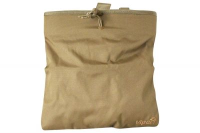 Viper MOLLE Dump Bag (Coyote Tan) - Detail Image 1 © Copyright Zero One Airsoft