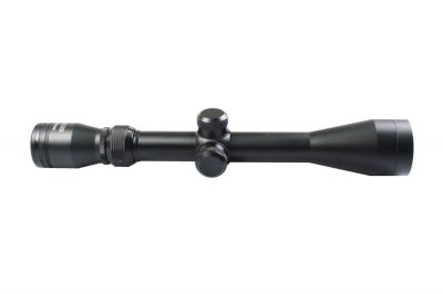 Luger 3-9x40 Scope with High Mount Rings - Detail Image 2 © Copyright Zero One Airsoft