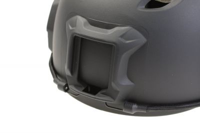 MFH ABS Fast Para Helmet (Black) - Detail Image 9 © Copyright Zero One Airsoft