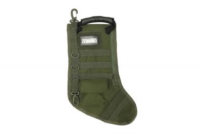ZO 2022 FILLED SNIPER MOLLE Christmas Stocking (Olive) - Detail Image 2 © Copyright Zero One Airsoft