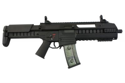 Ares/Cybergun AEG GSG G14 with Blowback & EFCS (Black) - Detail Image 2 © Copyright Zero One Airsoft