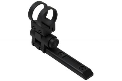 NCS 3 Position Extended 1" Flashlight Mount for MLock - Detail Image 1 © Copyright Zero One Airsoft