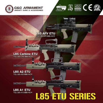G&G AEG L85A2 Carbine with ETU - Detail Image 2 © Copyright Zero One Airsoft