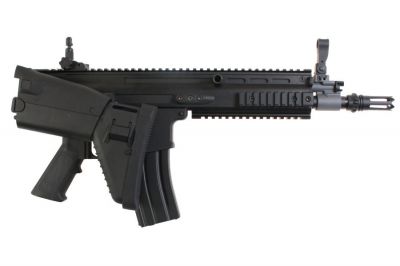 CYMA/Cybergun AEG FN SCAR-L CQC (Black) - Detail Image 5 © Copyright Zero One Airsoft