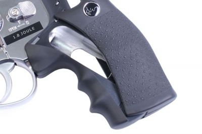 ASG CO2 Dan Wesson Revolver 4" (Silver) - Detail Image 3 © Copyright Zero One Airsoft