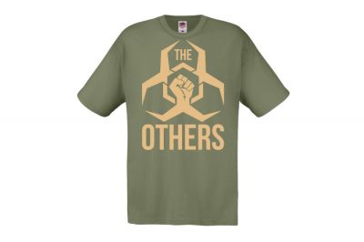 ZO Combat Junkie Special Edition NAF 2018 'The Others' T-Shirt (Olive) - Detail Image 3 © Copyright Zero One Airsoft