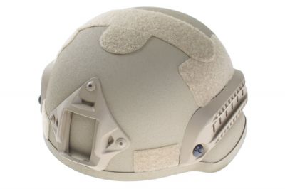 MFH ABS MICH 2002 Helmet (Coyote Tan) - Detail Image 1 © Copyright Zero One Airsoft