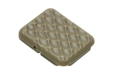 NCS KeyMod Single Slot Covers Pack of 18 (Tan) - Detail Image 1 © Copyright Zero One Airsoft