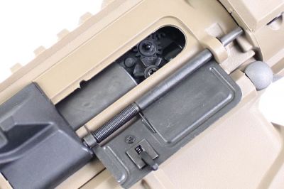 King Arms AEG PDW 9mm SBR Shorty (Dark Earth) - Detail Image 9 © Copyright Zero One Airsoft