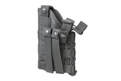 NCS VISM Ambidextrous MOLLE Holster (Grey) - Detail Image 2 © Copyright Zero One Airsoft