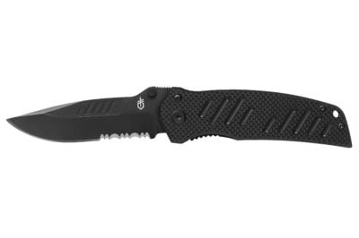 Gerber Swagger Folding Knife with Belt Clip - Detail Image 1 © Copyright Zero One Airsoft