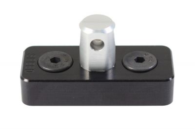 Speed Airsoft Sling Swivel Stud/Bipod Adaptor for KeyMod (Black) - Detail Image 1 © Copyright Zero One Airsoft