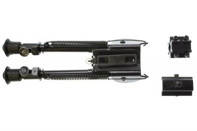 NCS Precision Grade Full Size Bipod with Adaptors - Detail Image 8 © Copyright Zero One Airsoft