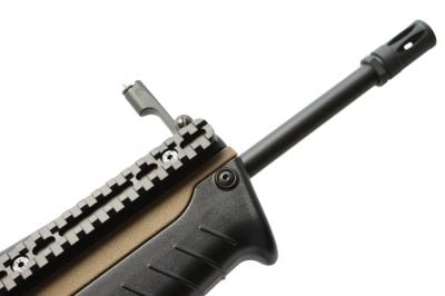 Ares AEG TVR-21 with Rail Set Pro (Tan) - Detail Image 3 © Copyright Zero One Airsoft