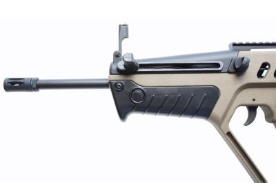 Ares AEG TVR-21 with Rail Set Pro (Tan) - Detail Image 7 © Copyright Zero One Airsoft