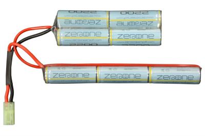 ZO 8.4v 2200mAh NiMH Battery for Ares FNC - Detail Image 1 © Copyright Zero One Airsoft