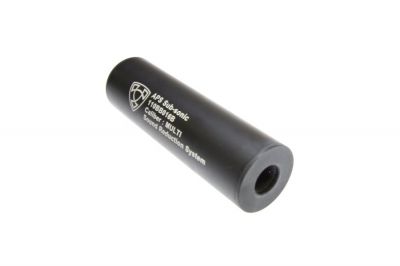 APS Suppressor 14mm CW/CCW 110mm - Detail Image 2 © Copyright Zero One Airsoft