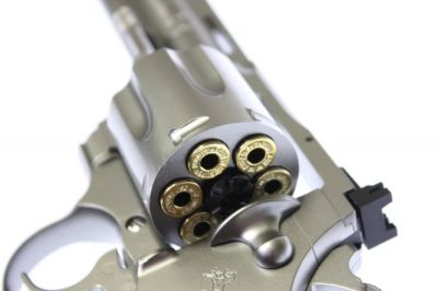 Tokyo Marui Gas Colt Python 6 Inch Silver - Detail Image 5 © Copyright Zero One Airsoft