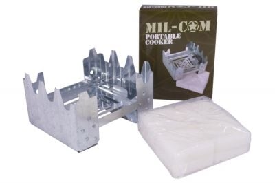 Mil-Com Hexi Stove with Tablet Pack