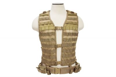 NCS VISM MOLLE Base Vest (Tan)