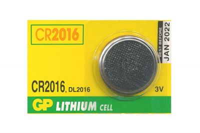 GP Battery CR2016