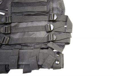 NCS VISM Kids Tactical Vest (Black) - Detail Image 4 © Copyright Zero One Airsoft