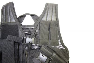 NCS VISM Kids Tactical Vest (Black) - Detail Image 6 © Copyright Zero One Airsoft