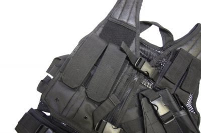 NCS VISM Kids Tactical Vest (Black) - Detail Image 7 © Copyright Zero One Airsoft