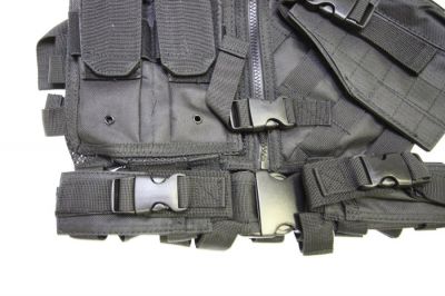 NCS VISM Kids Tactical Vest (Black) - Detail Image 8 © Copyright Zero One Airsoft