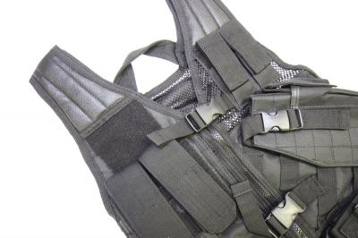 NCS VISM Kids Tactical Vest (Black) - Detail Image 9 © Copyright Zero One Airsoft
