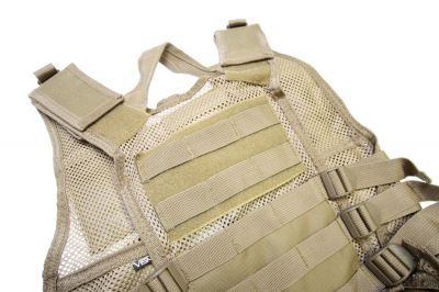 NCS VISM Kids Tactical Vest (Tan) - Detail Image 3 © Copyright Zero One Airsoft