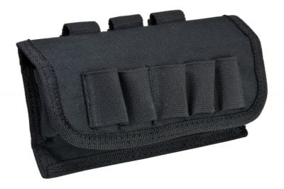NCS VISM MOLLE Tactical Shotgun Shell Pouch (Black) - Detail Image 1 © Copyright Zero One Airsoft