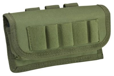 NCS VISM MOLLE Tactical Shotgun Shell Pouch (Olive) - Detail Image 1 © Copyright Zero One Airsoft