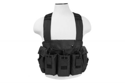 NCS VISM Chest Rig (Black) - Detail Image 1 © Copyright Zero One Airsoft