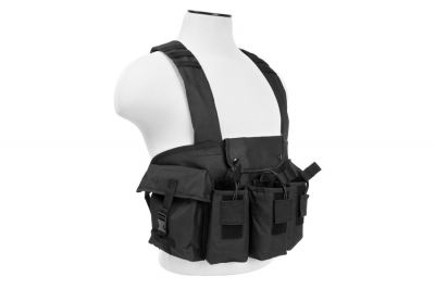 NCS VISM Chest Rig (Black) - Detail Image 2 © Copyright Zero One Airsoft