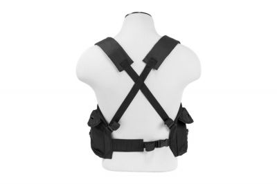NCS VISM Chest Rig (Black) - Detail Image 4 © Copyright Zero One Airsoft