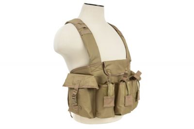 NCS VISM Chest Rig (Tan) - Detail Image 2 © Copyright Zero One Airsoft
