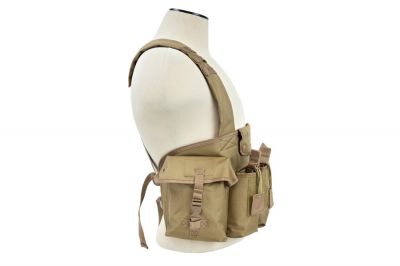 NCS VISM Chest Rig (Tan) - Detail Image 3 © Copyright Zero One Airsoft