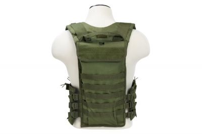 NCS VISM MOLLE Chest Rig with Mag Pouches (Olive) - Detail Image 3 © Copyright Zero One Airsoft