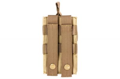 NCS VISM MOLLE Single Mag Pouch for M4 (Tan) - Detail Image 2 © Copyright Zero One Airsoft