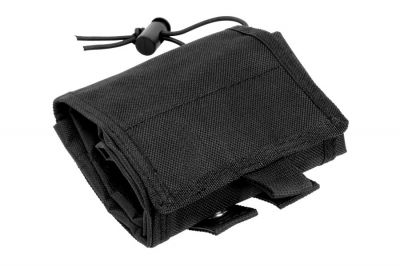 NCS VISM MOLLE Folding Dump Pouch (Black) - Detail Image 2 © Copyright Zero One Airsoft