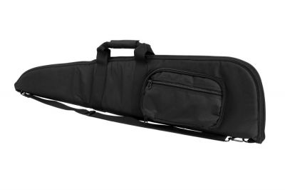 NCS VISM Rifle Case 42" with Zipped Pouch (Black) - Detail Image 1 © Copyright Zero One Airsoft