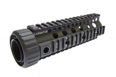 APS 20mm RIS Foregrip for M4 ARMATUS Free-Floating (Black) - Detail Image 2 © Copyright Zero One Airsoft