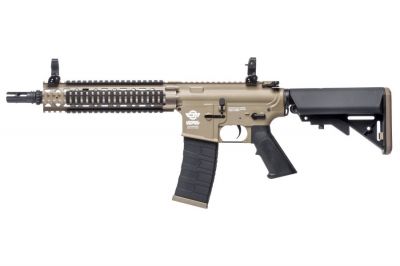 G&G Combat Machine AEG CM18 MOD1 DST (Tan) - Detail Image 1 &copy; Copyright Zero One Airsoft