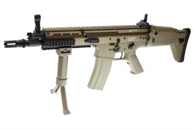 G&G/Cybergun AEG FN SCAR-L CQC DST (Tan) - Detail Image 12 © Copyright Zero One Airsoft