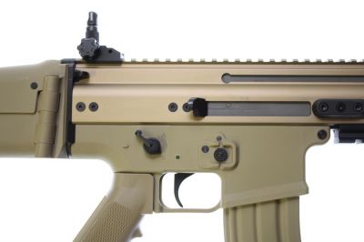 G&G/Cybergun AEG FN SCAR-L CQC DST (Tan) - Detail Image 5 © Copyright Zero One Airsoft