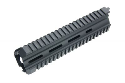 G&G M4 20mm RIS Handguard T416 Style (Black) - Detail Image 1 &copy; Copyright Zero One Airsoft