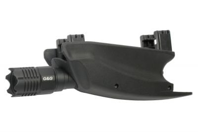 G&G Attack Type LED Flashlight Foregrip for G2010 - Detail Image 1 © Copyright Zero One Airsoft
