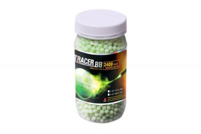 G&G BB Tracer 0.20g 2400rds (Green Glow) - Detail Image 1 © Copyright Zero One Airsoft